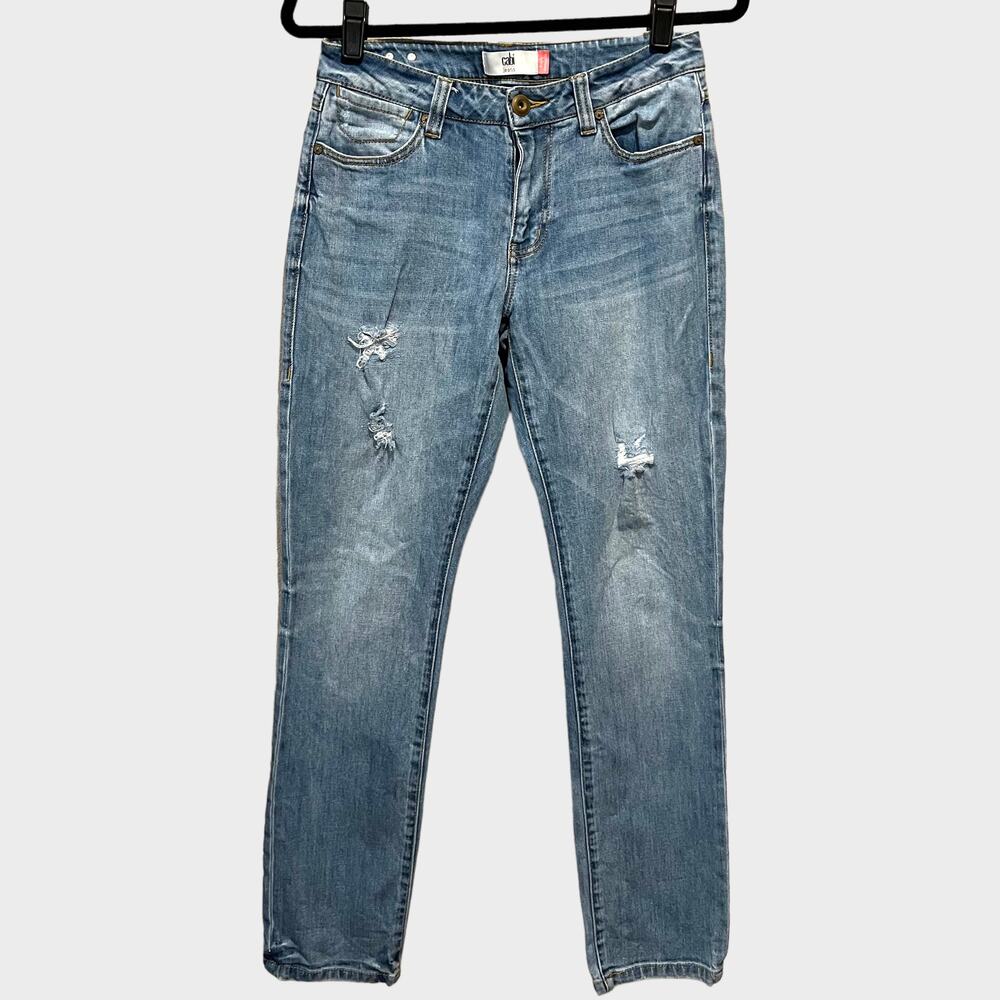 Cabi High Straight #5309 Jean Sz 4